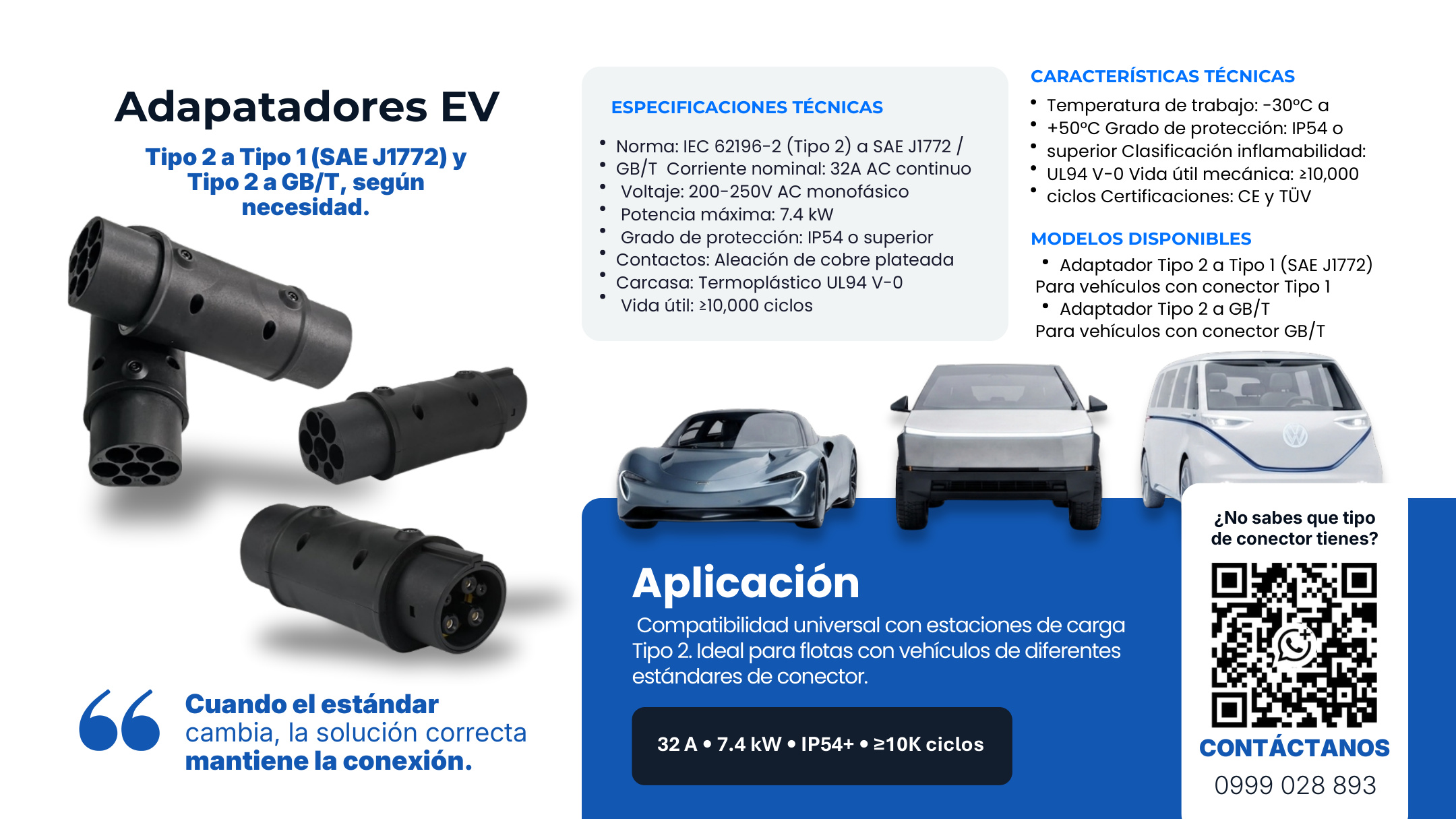 Adaptadores EV