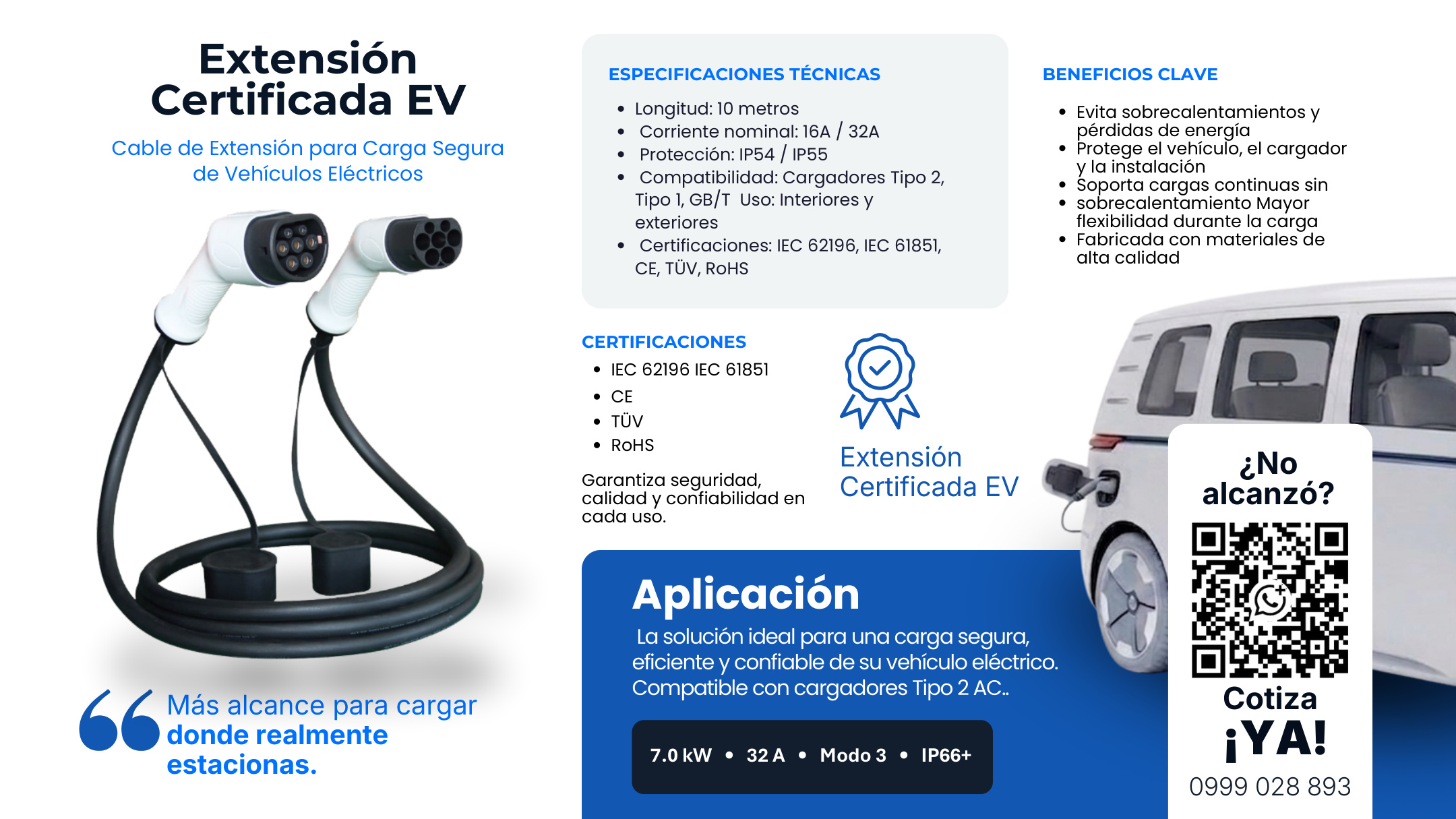 Extensión certificada EV